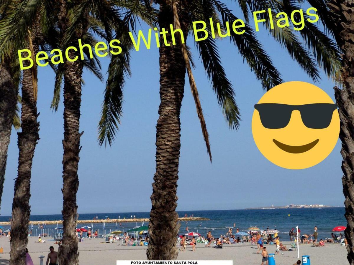 דירות סנטה פולה Playa 500M Y Centro Pueblo 600M, Piscina, 4 Clim, 2 Parkings מראה חיצוני תמונה